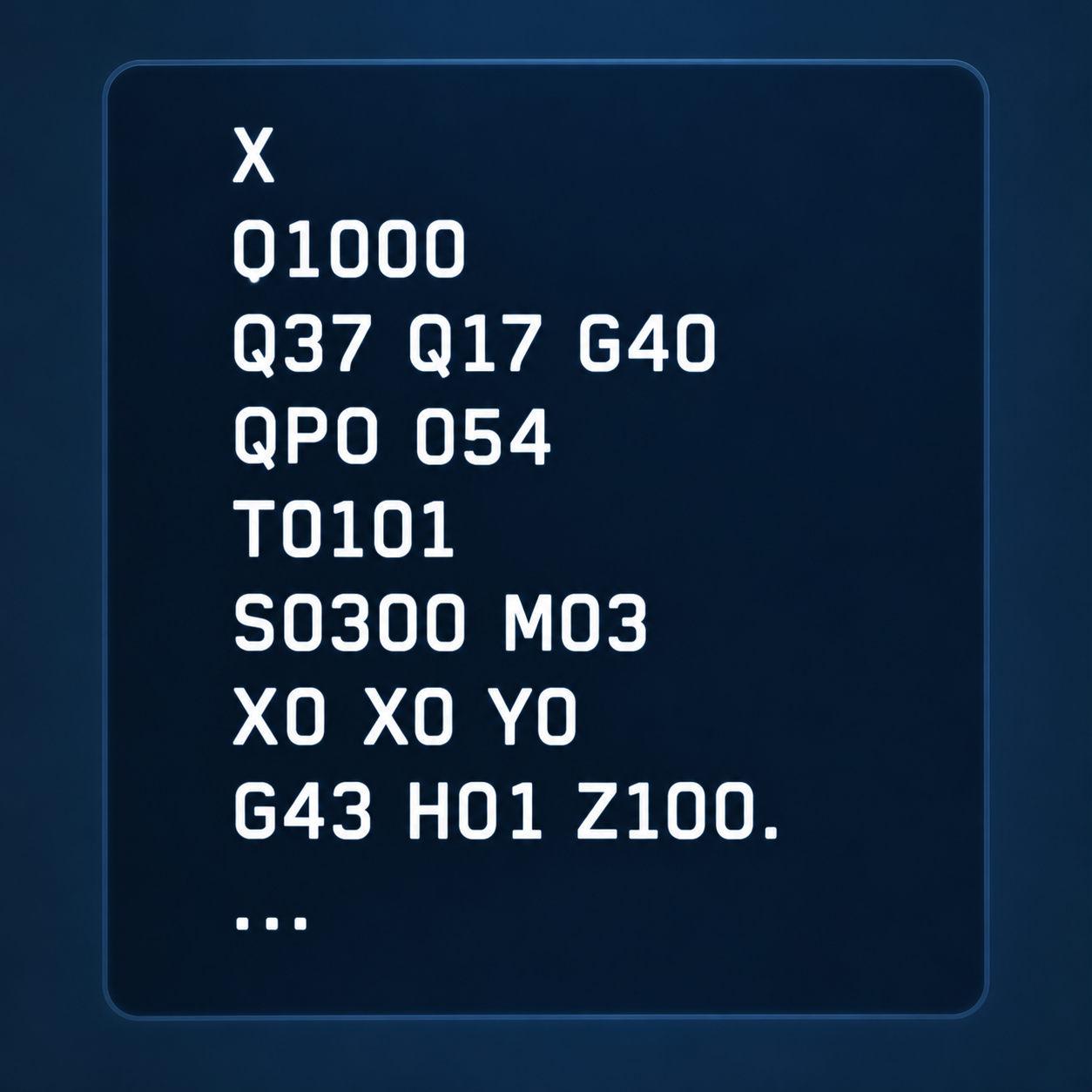 Generate NC Code